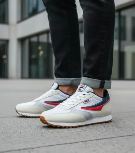 Tênis Fila Branco Original Casual Masculino