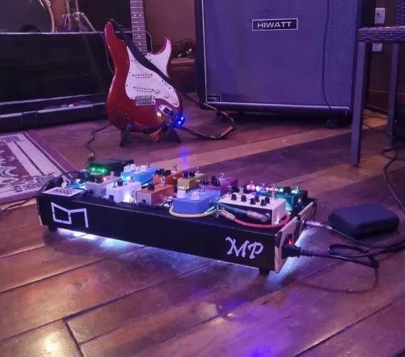 SET DE PEDAIS GUITARRA COMPLETO