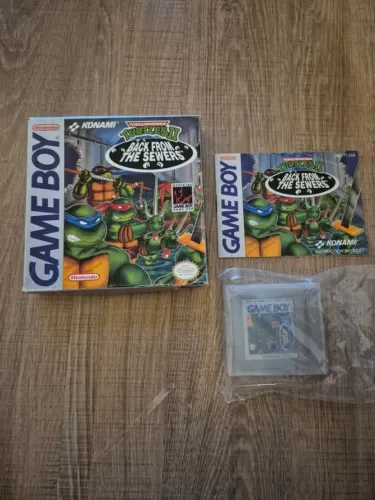 Fita Turtles II Back From the Sewers de Game Boy