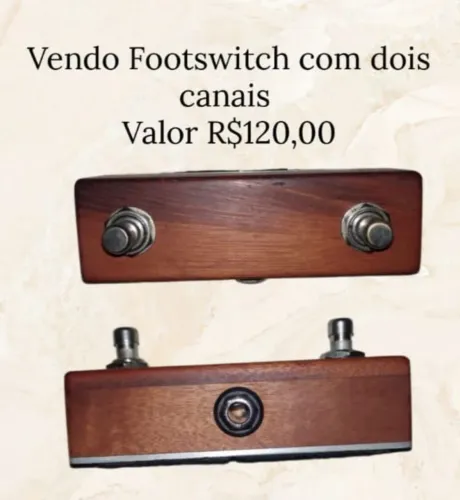 Vendo Footswitch 2 Canais