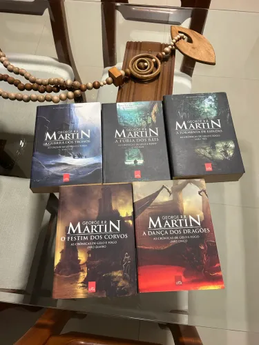 Livros ?As Crônicas de Gelo e Fogo? - Saga ?Game of Thrones?