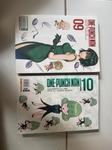 Manga volume 9 e 10 one punch man