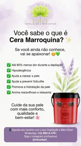 Depilação 