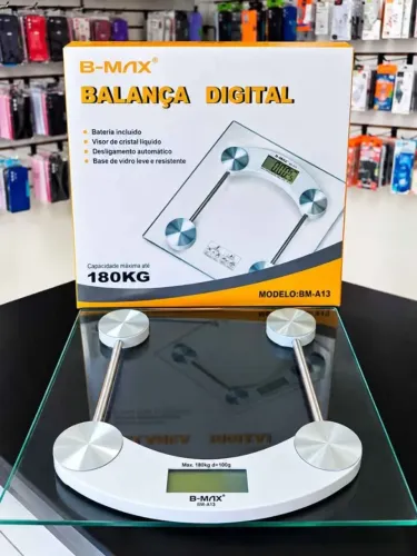 ? BALANÇA DIGITAL B-MAX BM-A13 - ATÉ 180KG ?