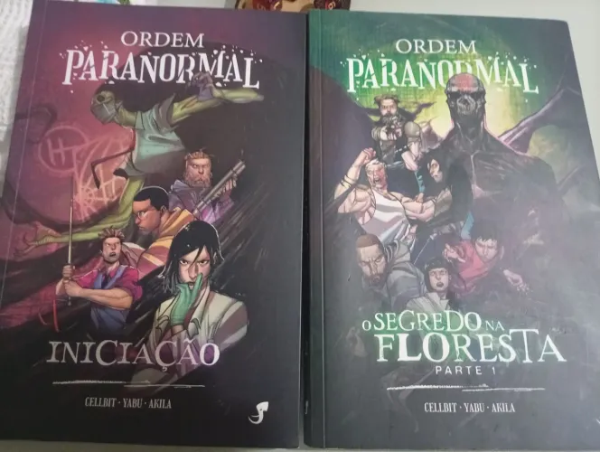 Livro ordem paranormal iniciação+Segredo na floresta parte 1
