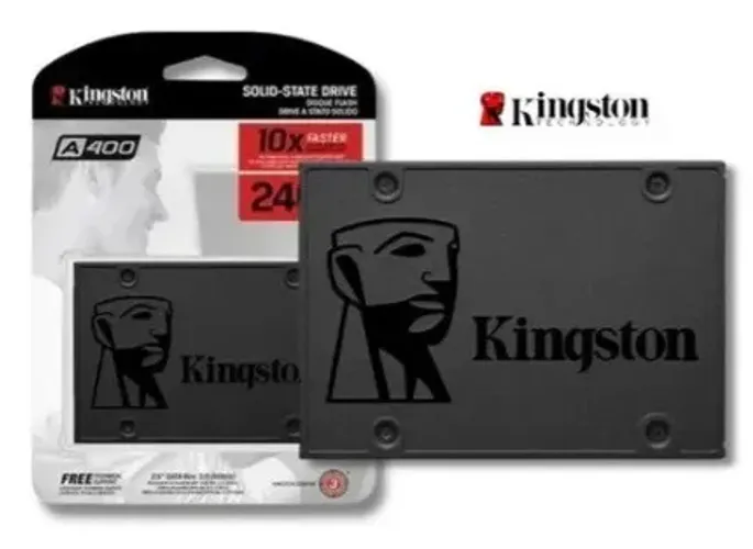 Ssd Hd Kingston De 240gb Sa400s37 Série A400 2,5 Sata III Para Desktop Cor Cinza escuro