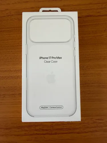 Capa transparente IPhone 17 Pro Max 