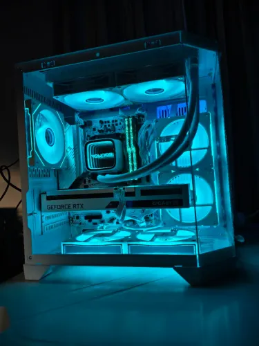PC GAMER BRANCO Ryzen 5 5600XT + RTX 3060 12GB Vision + 16GB RGB + 1TB