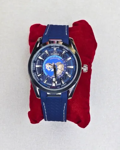 Relógio Omg Worldtimer Azul