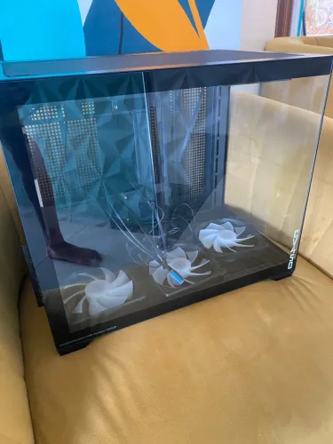 Gabinete aquário cv450 +5 Fans rgb