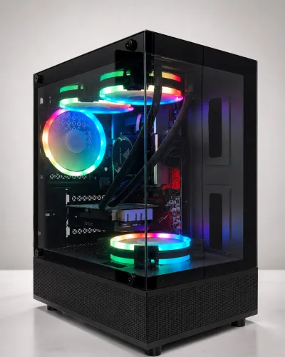 PC Gamer Xeon E5 2690 v3, 32GB RAM, GTX 1050 Ti 4GB, NVMe 500GB, Water Cooler RGB