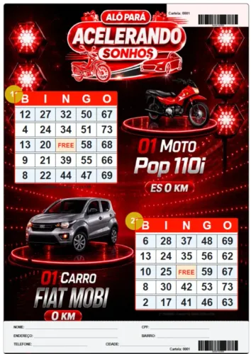 20 MIL CARTELAS DE BINGO EM PDF