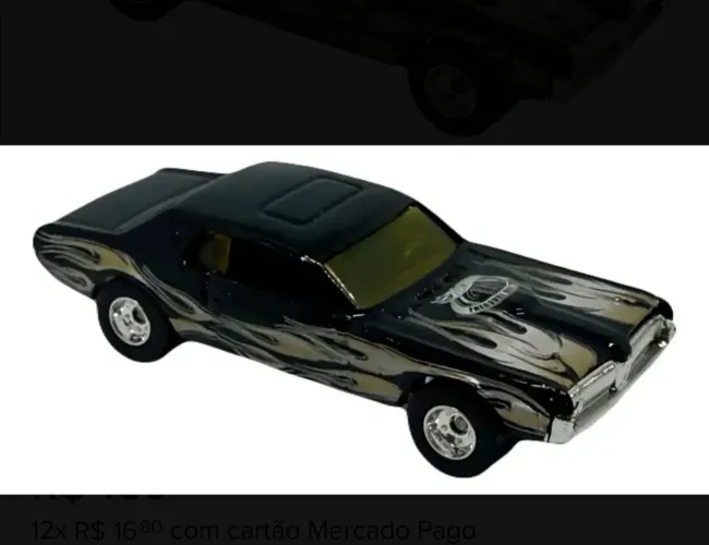 Hot Wheels 68 Mercury Cougar Treasure Hunt 2003 1:64 Loose