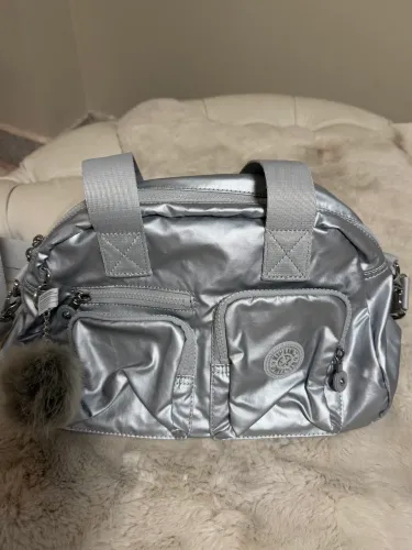 Bolsa Kipling prata