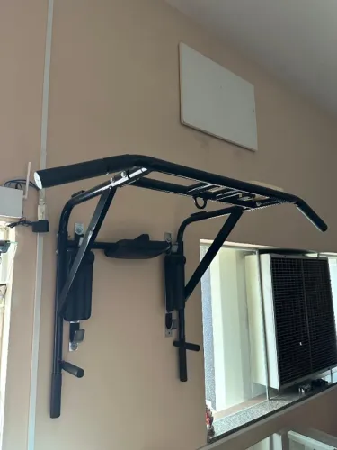 Aparelho para ginastica em casa barra fixa multi uso barra paralelas estação de treino
