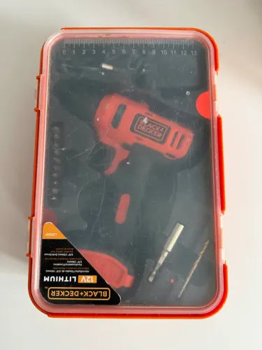 Parafusadeira Furadeira 12V LD12SP Black & Decker