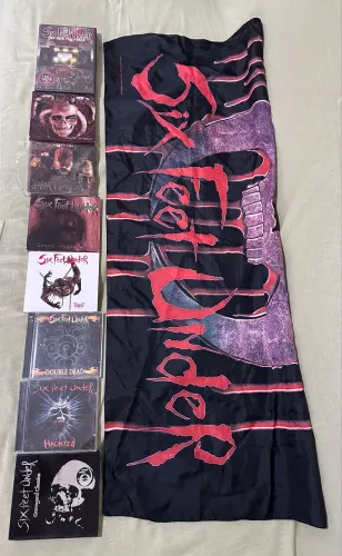 Colecao Death Metal six feed cannibal corpse sepultura maiden slayer Metallica 