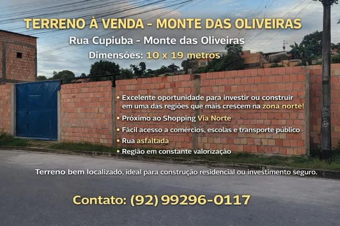 Terreno 10x19