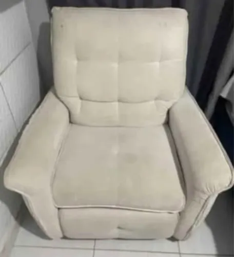 Cadeira do papai reclinável em tecido ( LEIA O ANÚNCIO)