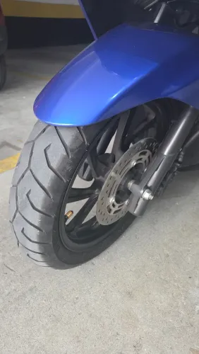 PCX Azul ano 2022.