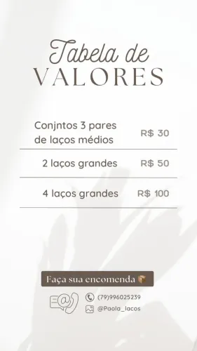 Laços infantil!