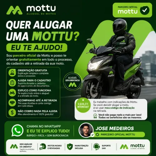 QUER RETIRAR SUA MOTTU? EU TE AJUDO