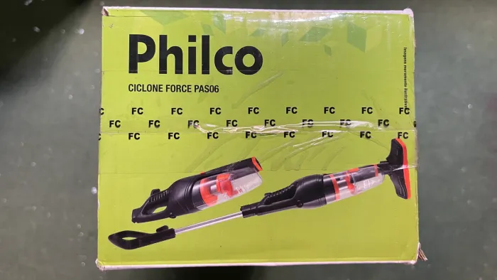 Aspirador De Pó Ciclone Force Pas06 1250w 110V Preto Philco Novo !!!!