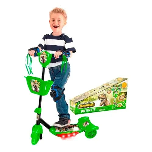 Patinete infantil dinossauro 