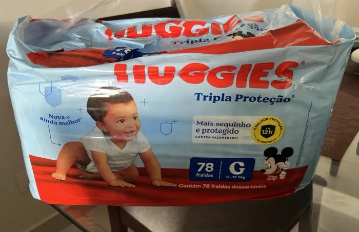 Fraldas G Huggies