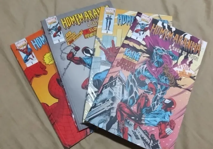A Saga do Clone volumes 1 ao 4