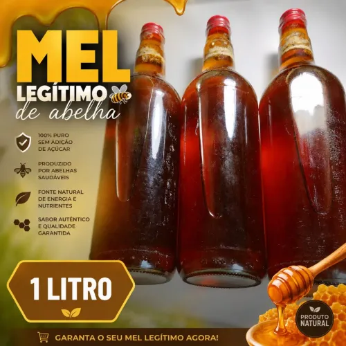 MEL DE ABELHA LEGÍTIMO