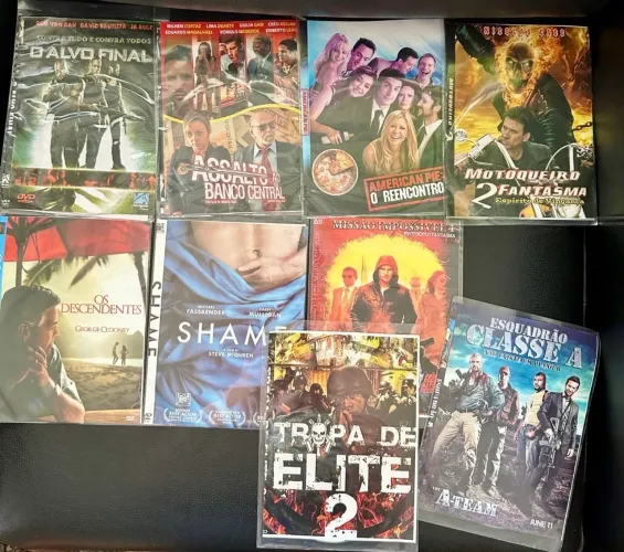 9 filmes em DVD 