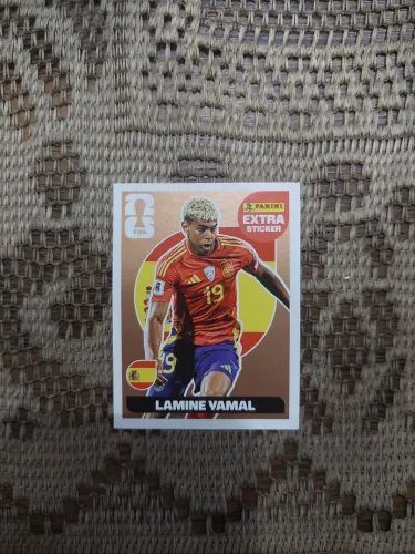 Extra Sticker Lamine Yamal Bronze