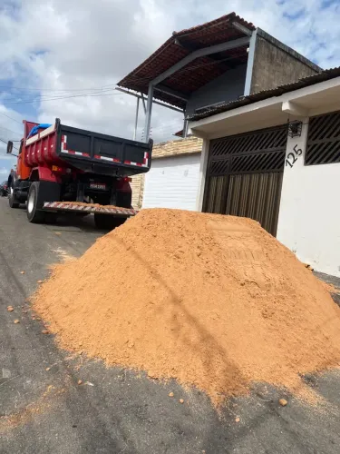 Areia média 5 metros