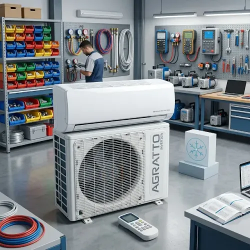 Ar Condicionado Split Agratto Inverter 9.000 BTUs (Revisado / Impecável)