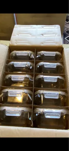 Kit 10 potes herméticos 640ml