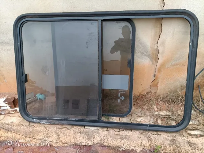 Janela lateral ônibus 1x1.63 M