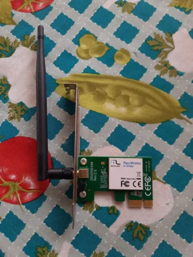 Placa de rede wireless pci multilaser n150