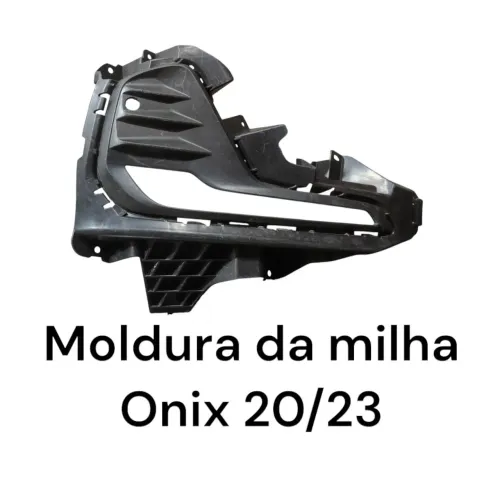 Moldura farol de milha Onix 20/23 Direito