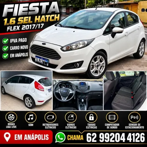 Ford Fiesta SEL 1.6 16V Flex Mec. 5P 2017