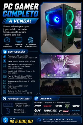 PC Gamer - poucas vezes usado