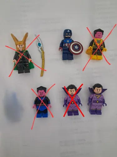 Lote minifiguras Lego Original