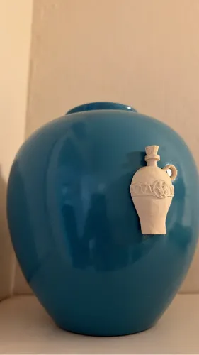 Trio de vasos decorativos