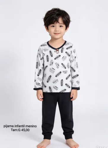 Pijama infantil menino