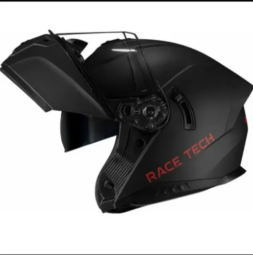 Capacete Race tech novo com óculos