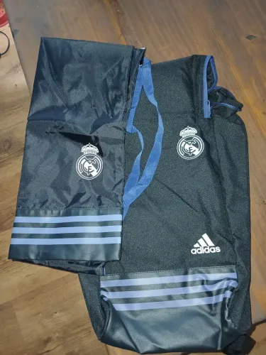 conjunto mochila e gym bag Real Madrid Adidas