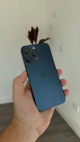 iPhone 15 Pro Max 255gb Azul na promoção