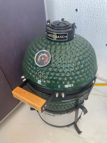 Churrasqueira de cerâmica - Kamado