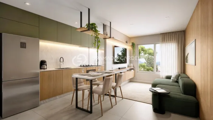 APARTAMENTODE 1 DORMITORIO NO CORAÇÃO DE CANELA!