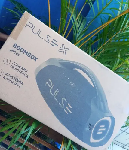 Caixa de Som Pulse X Boombox 220W (Lacrada)
